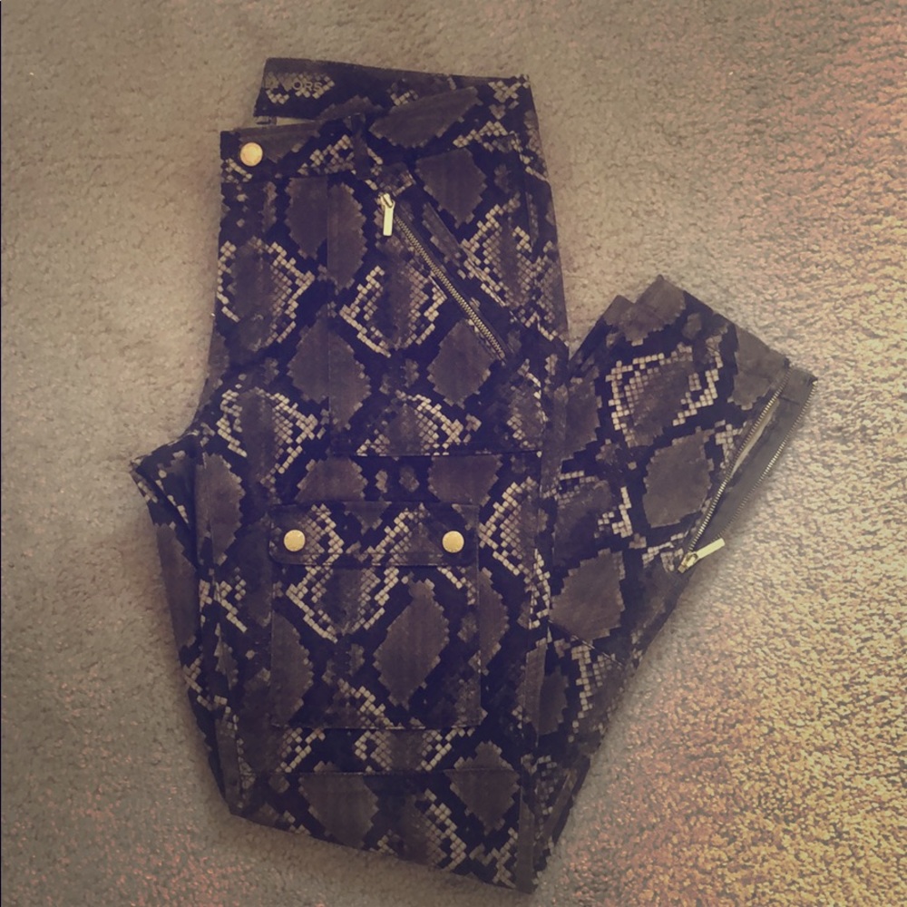 Michael Kors Snake Skin Skinny Jeans!
